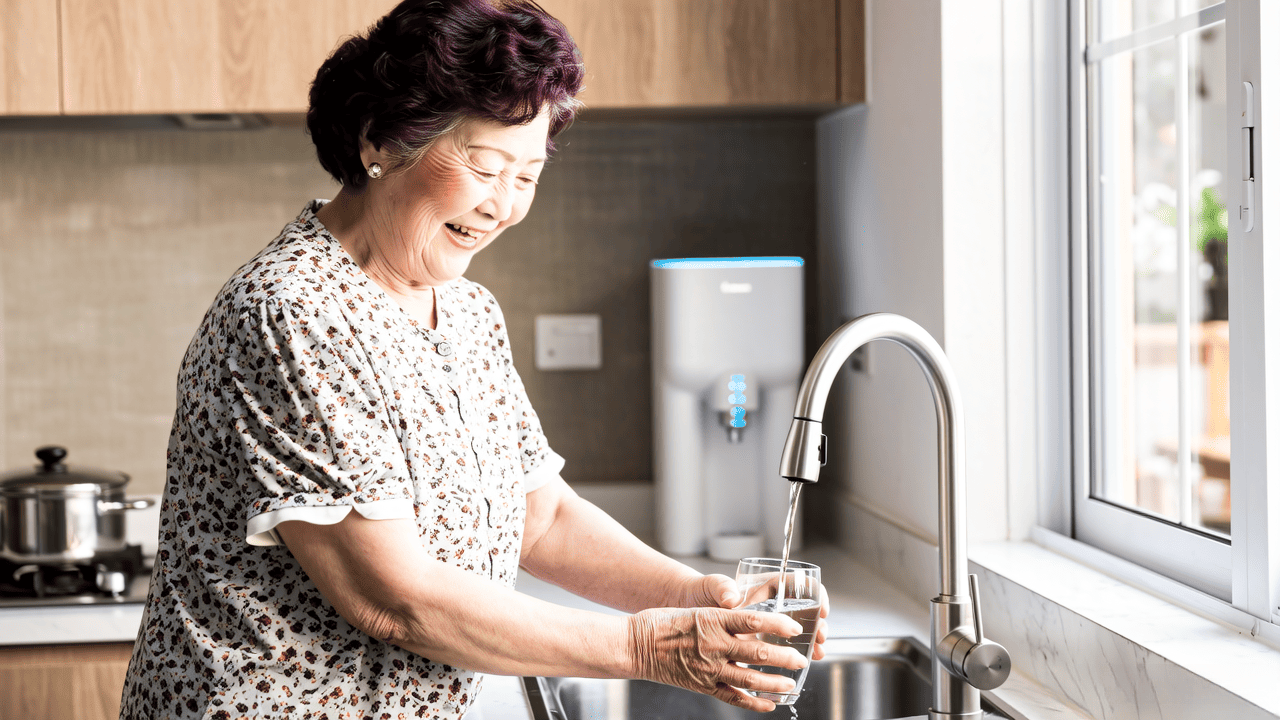 张奶奶的净水生活